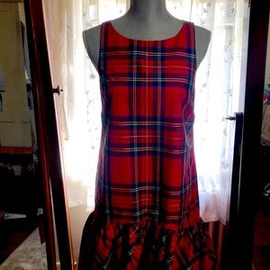 Vineyard Vines Plaid Holiday Dress